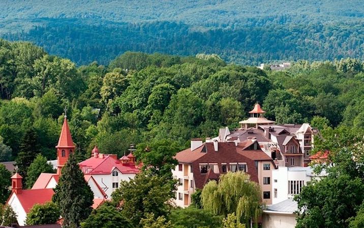 Панорама Трускавця